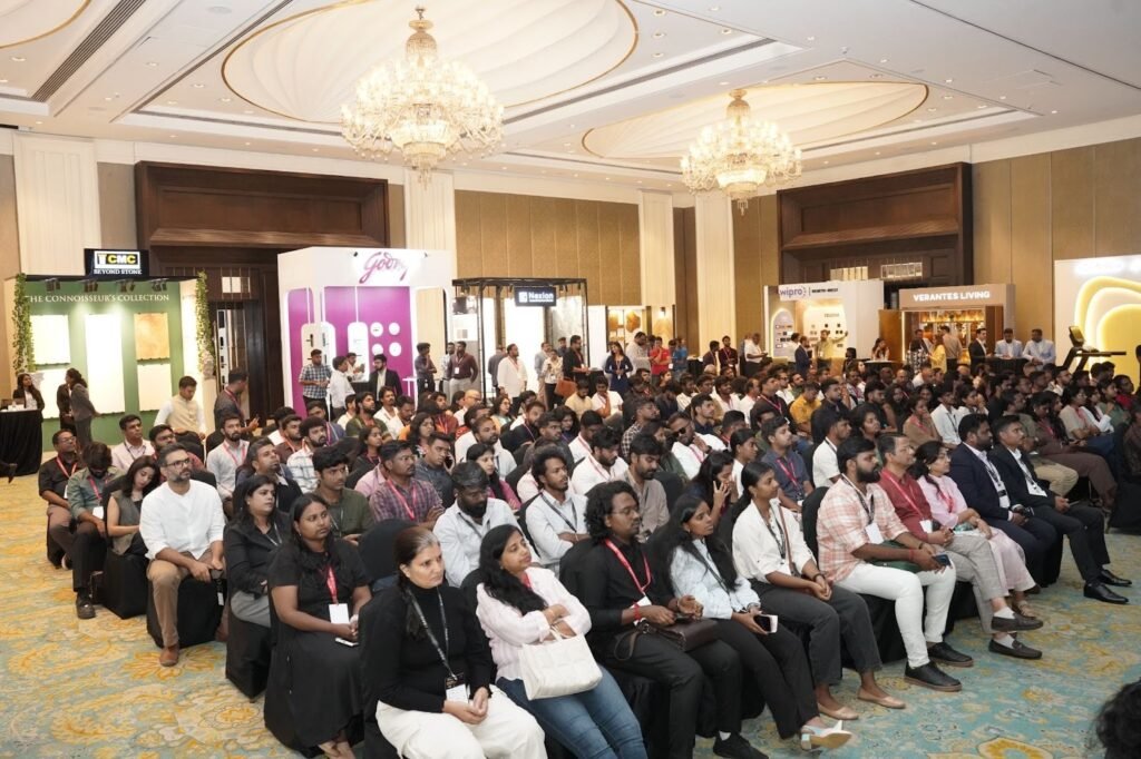 An engaged audience at Design Perspective Chennai 2026